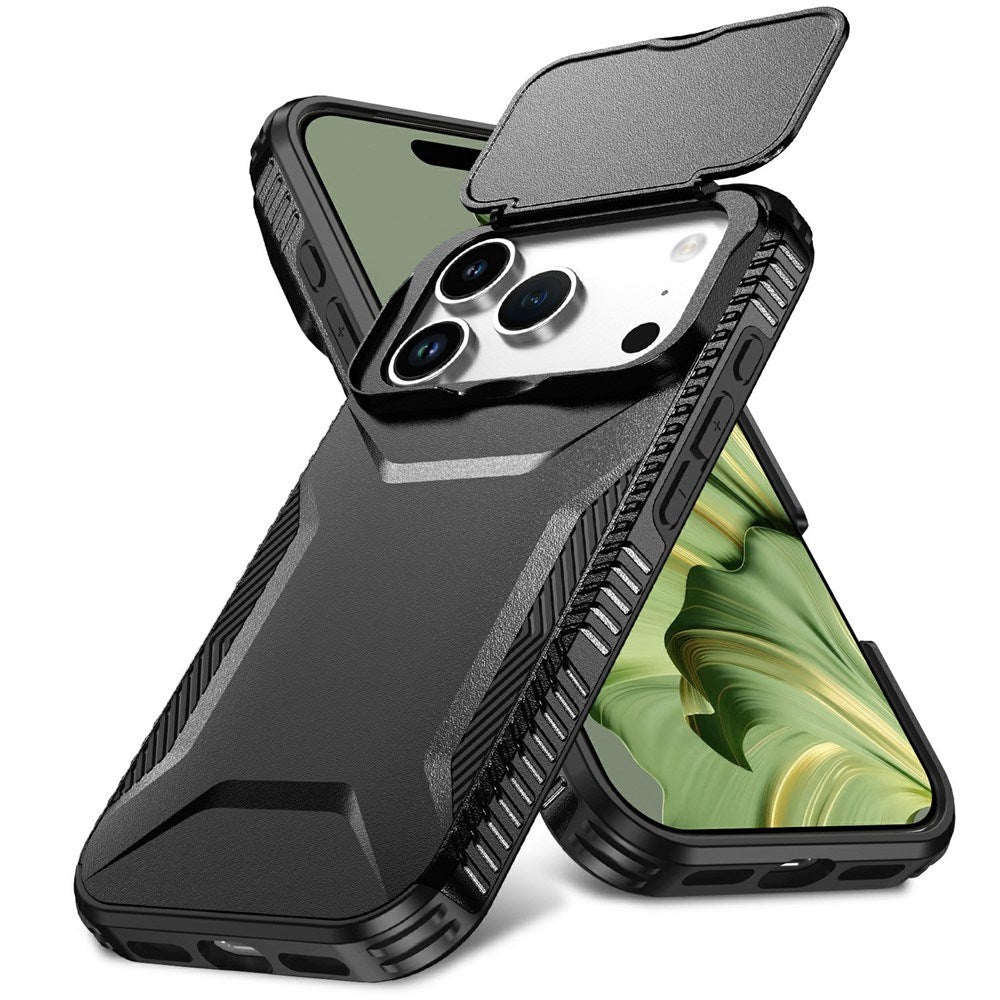 iPhone 18 Pro / 17 Pro EIDERWOOD Hybrid Plastic Case w. Cam Slider - Black
