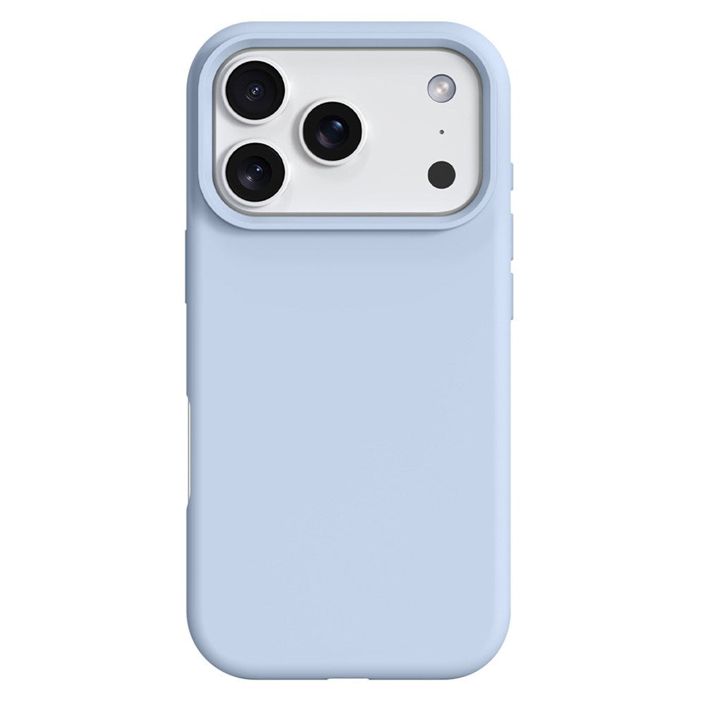 iPhone 17 Pro Max 2-in-1 Silicone & Hard Plastic Case- MagSafe Compatible - Baby Blue