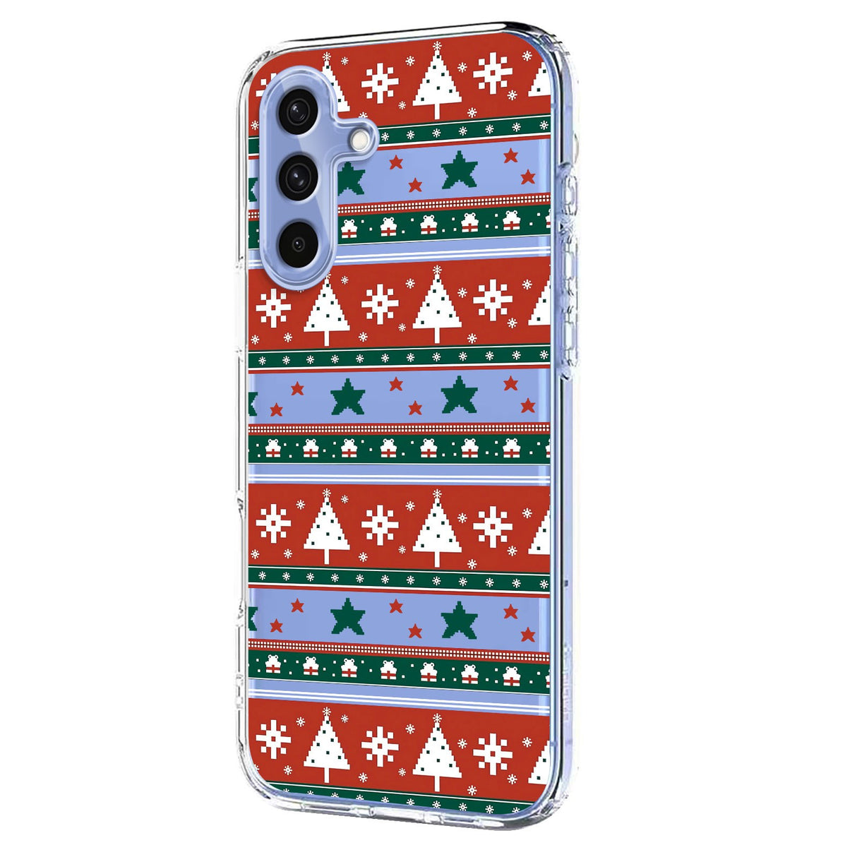 EIDERWOOD Samsung Galaxy A56 (5G) Flexible Plastic Christmas Case with Motif - Transparent / Pattern