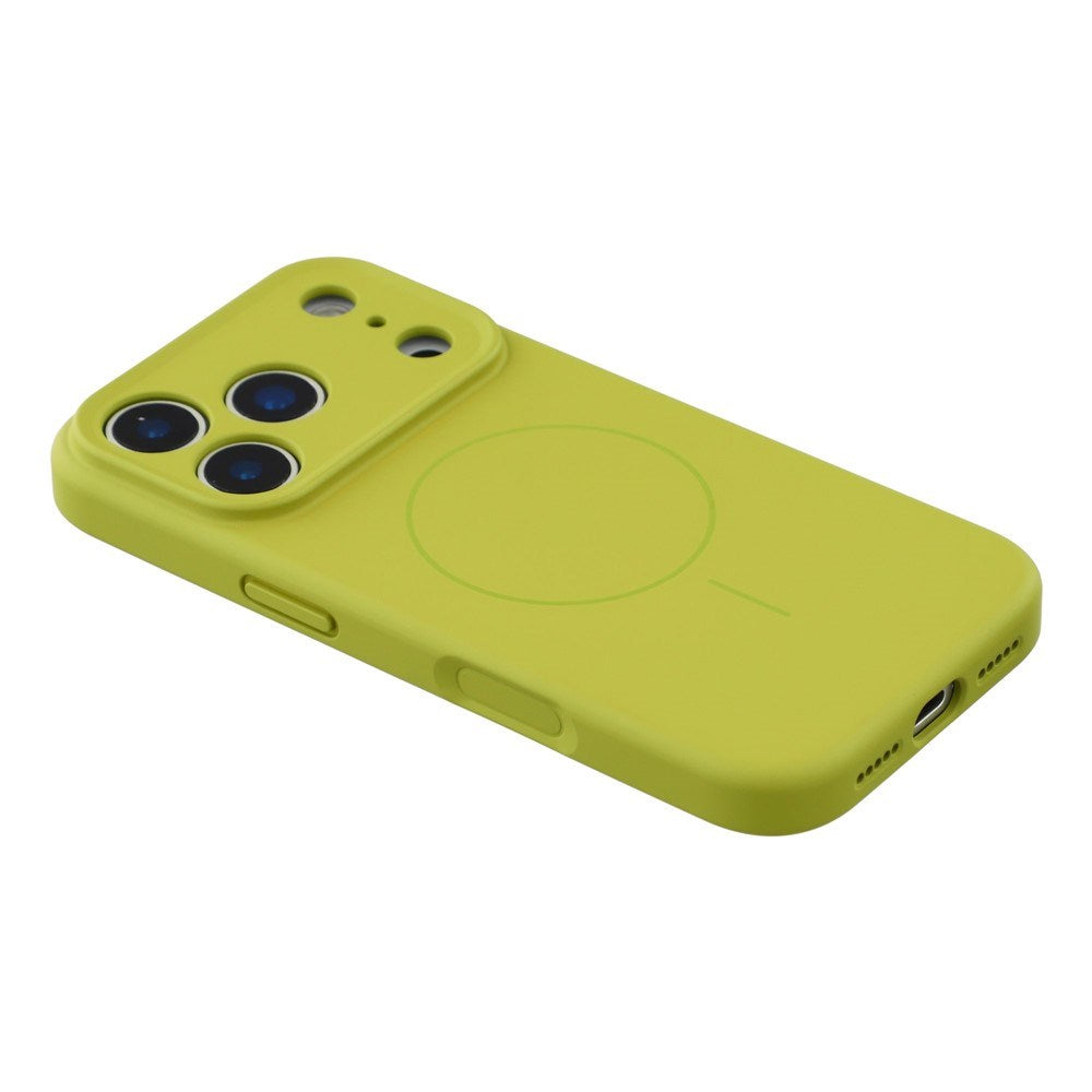 EIDERWOOD iPhone 17 Pro Max Flexible Plastic Case with Lined Inside - MagSafe Compatible - Green