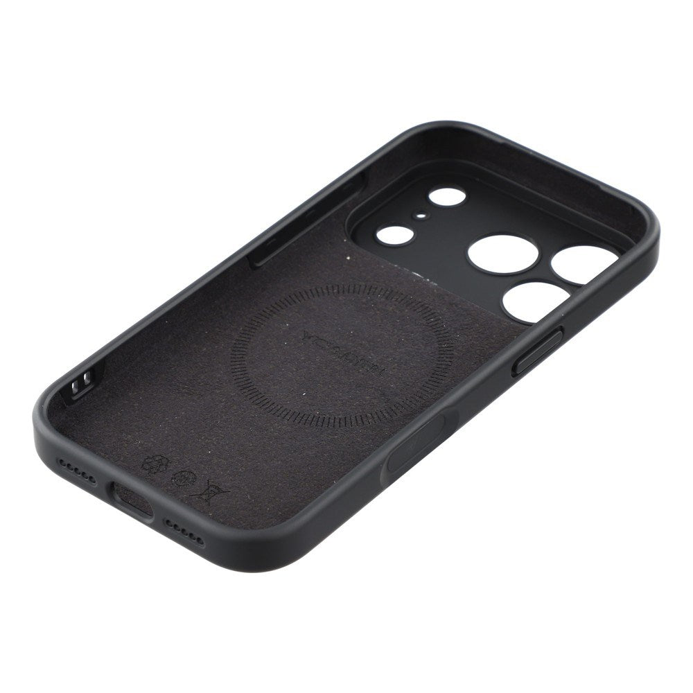 EIDERWOOD iPhone 17 Pro Max Flexible Plastic Case with Lined Inside - MagSafe Compatible - Black