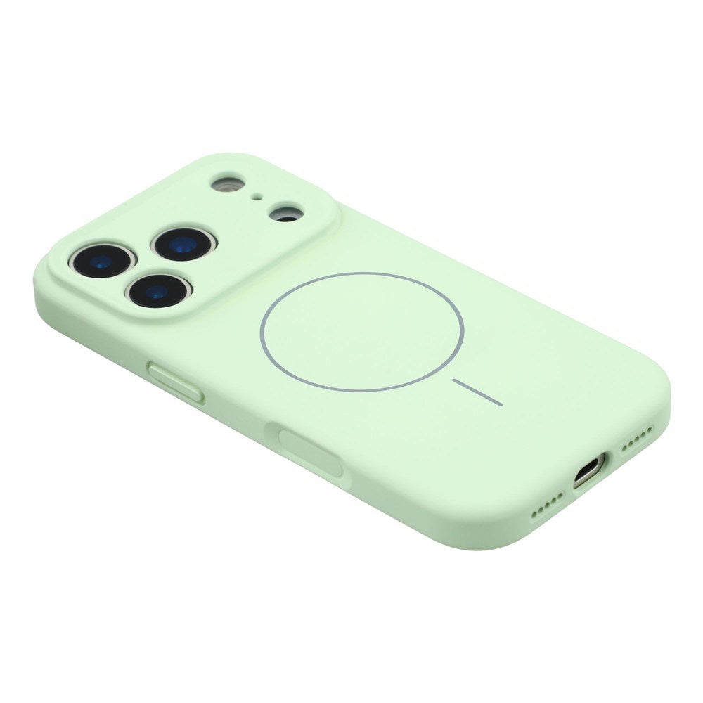 EIDERWOOD iPhone 17 Pro Flexible Plastic Case with Lined Inside - MagSafe Compatible - Mint Green