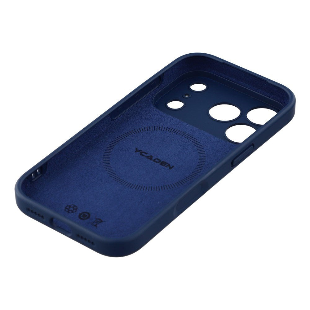 EIDERWOOD iPhone 17 Pro Flexible Plastic Case with Lined Inside - MagSafe Compatible - Dark Blue