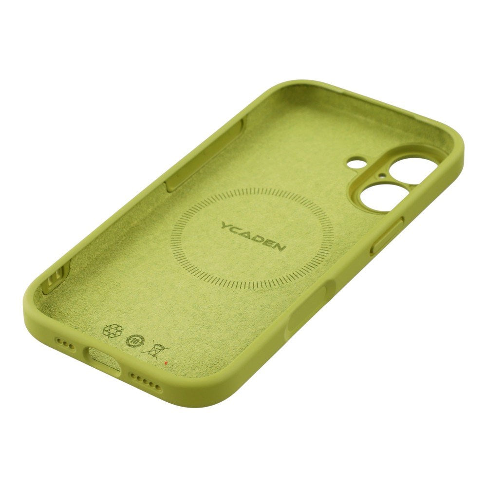 EIDERWOOD iPhone 17 Flexible Plastic Case with Lined Inside - MagSafe Compatible - Green