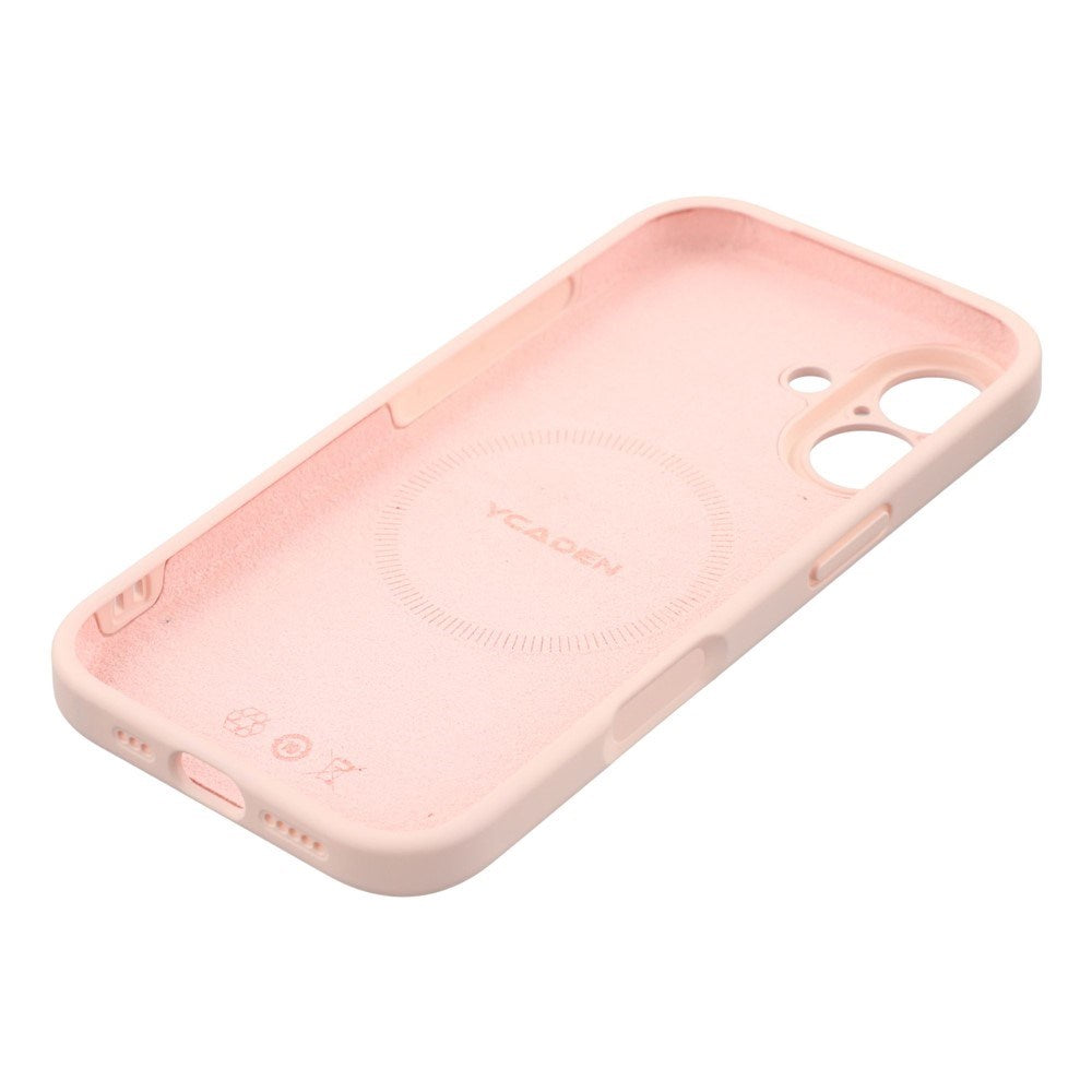 EIDERWOOD iPhone 17 Flexible Plastic Case with Lined Inside - MagSafe Compatible - Pink