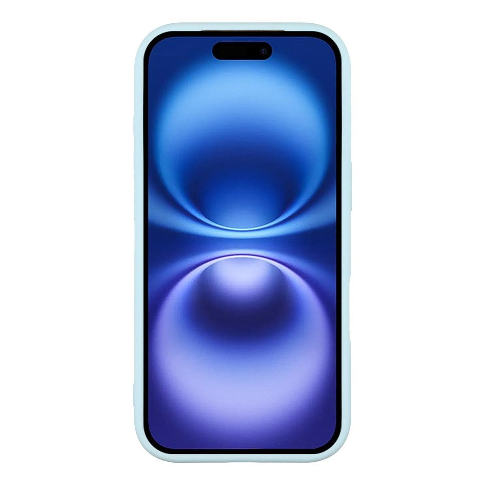 EIDERWOOD iPhone 17 Flexible Plastic Case with Lined Inside - MagSafe Compatible - Light Blue