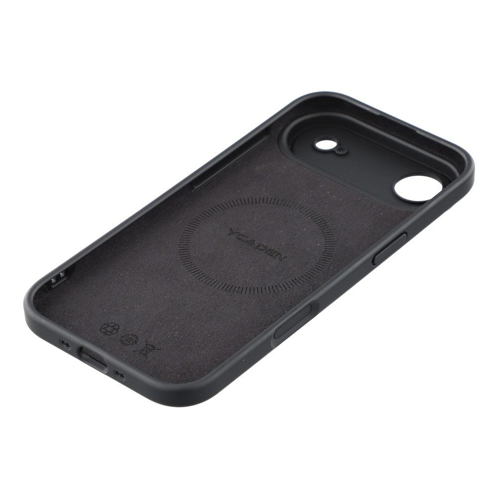 EIDERWOOD iPhone Air Flexible Plastic Case with Lined Inside - MagSafe Compatible - Black