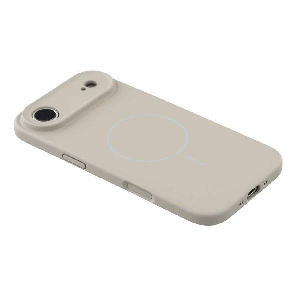 EIDERWOOD iPhone Air Flexible Plastic Case with Lined Inside - MagSafe Compatible - Grey