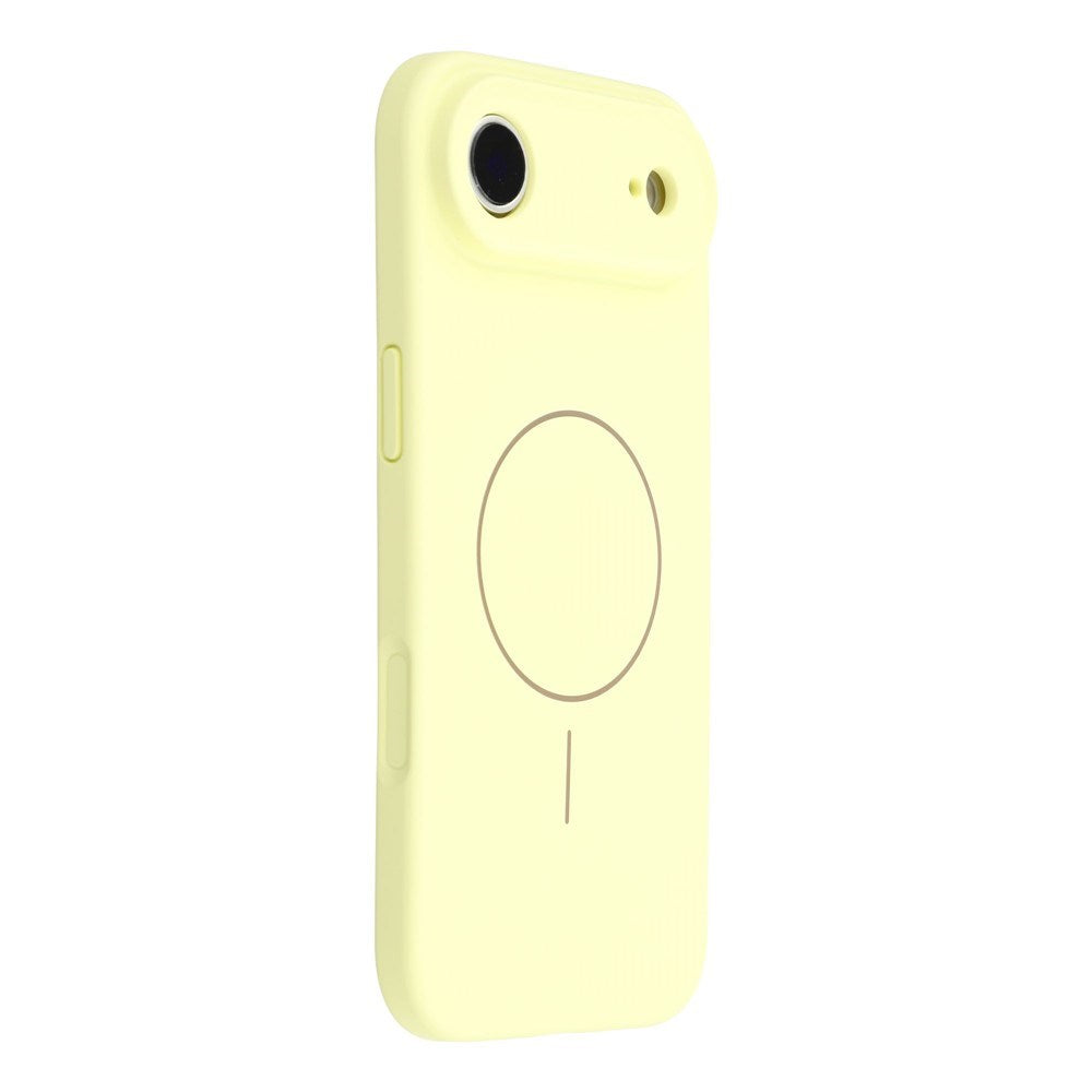 EIDERWOOD iPhone Air Flexible Plastic Case with Lined Inside - MagSafe Compatible - Yellow