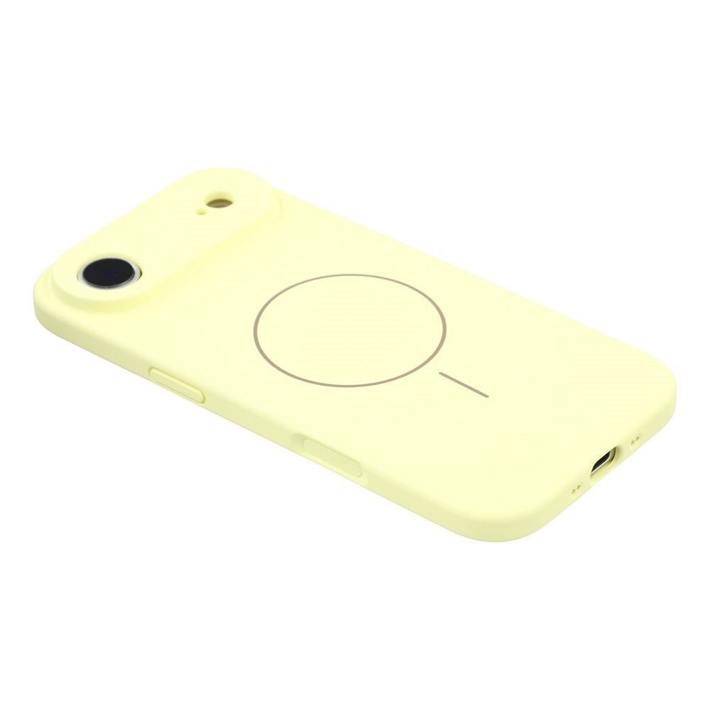 EIDERWOOD iPhone Air Flexible Plastic Case with Lined Inside - MagSafe Compatible - Yellow