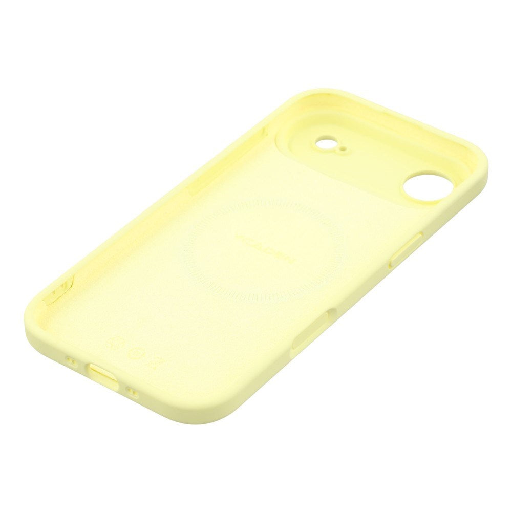 EIDERWOOD iPhone Air Flexible Plastic Case with Lined Inside - MagSafe Compatible - Yellow