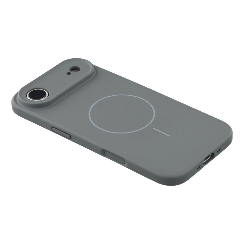 EIDERWOOD iPhone Air Flexible Plastic Case with Lined Inside - MagSafe Compatible - Dark Grey