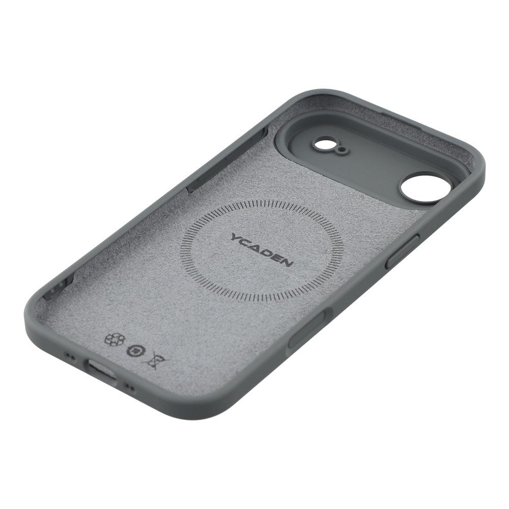 EIDERWOOD iPhone Air Flexible Plastic Case with Lined Inside - MagSafe Compatible - Dark Grey