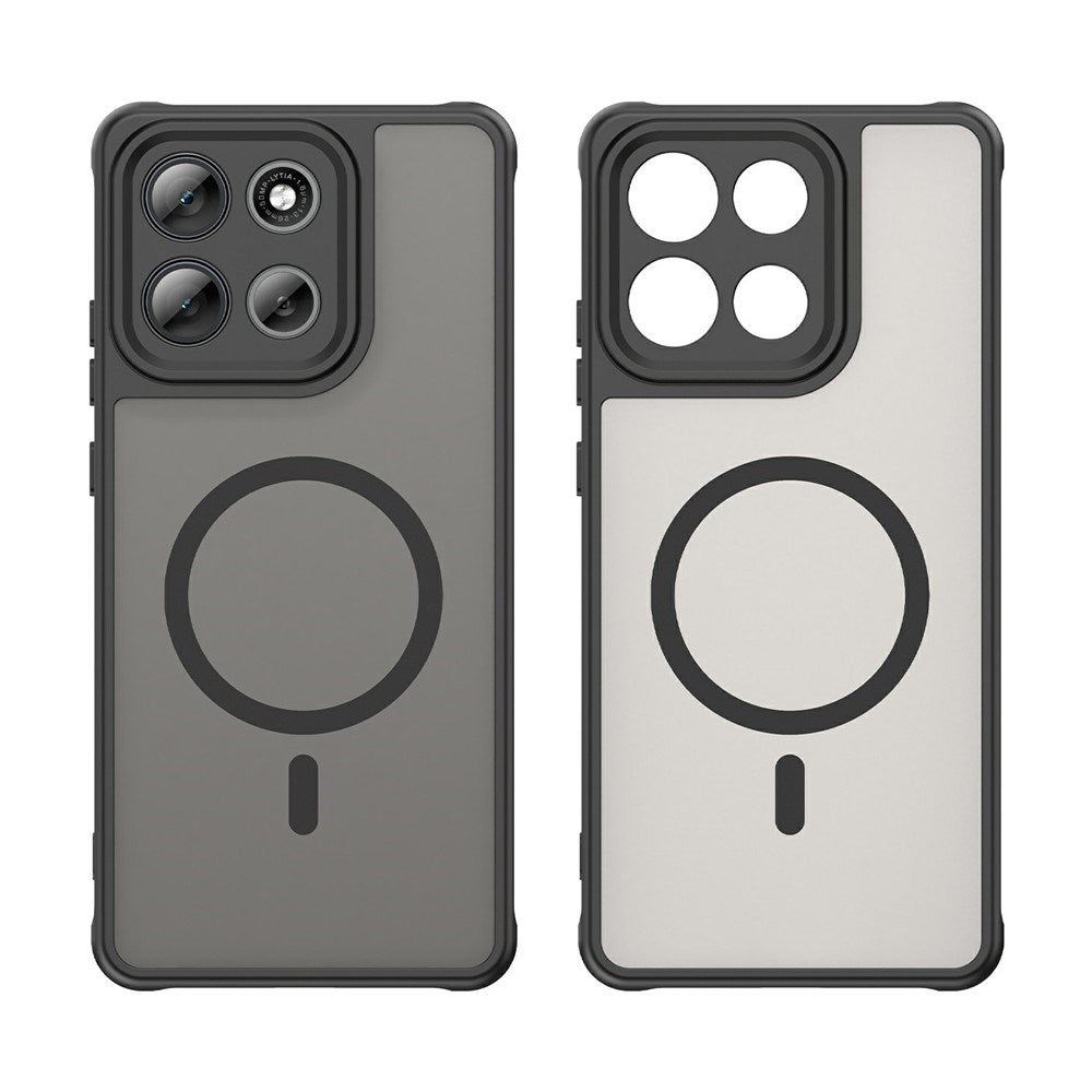 Motorola Moto G86 Power EIDERWOOD Hybrid Plastic Case - MagSafe Compatible - Black