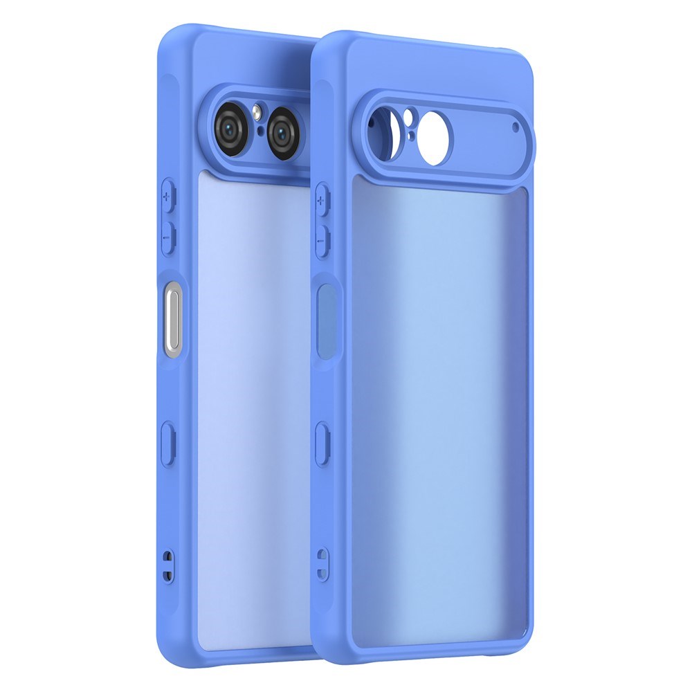 EIDERWOOD Sony Xperia 10 VII Matte Hybrid Case - Transparent / Blue