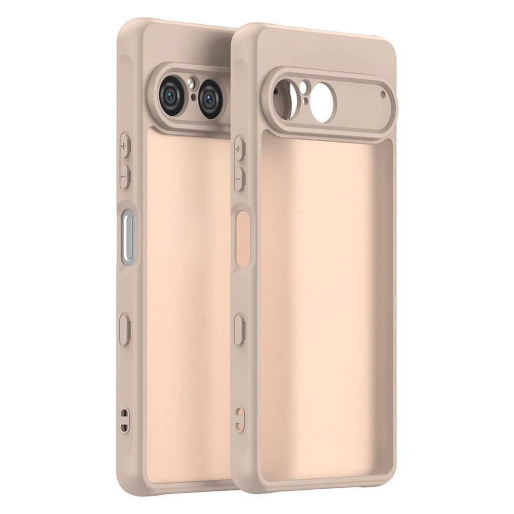 EIDERWOOD Sony Xperia 10 VII Matte Hybrid Case - Transparent / Beige