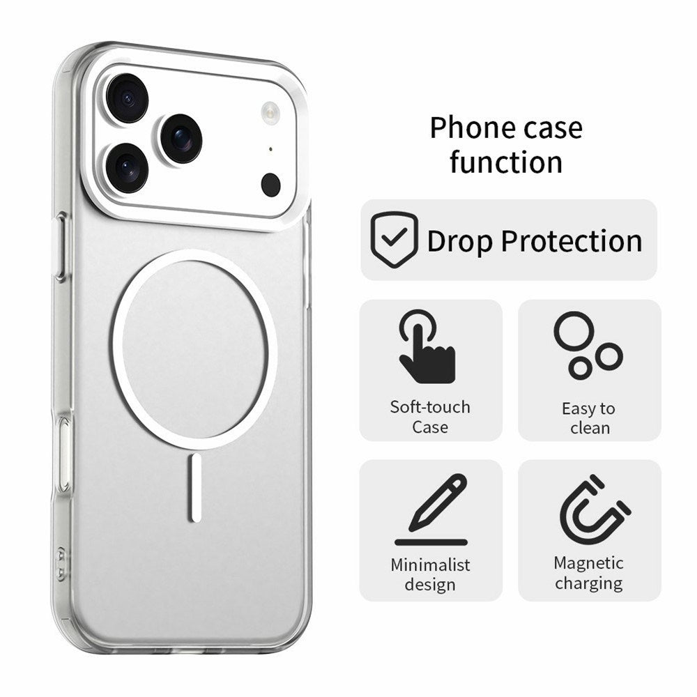 iPhone 18 Pro Max / 17 Pro Max EIDERWOOD Hybrid Plastic Case - MagSafe Compatible - White