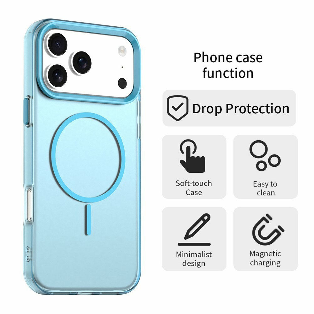 iPhone 18 Pro Max / 17 Pro Max EIDERWOOD Hybrid Plastic Case - MagSafe Compatible - Blue