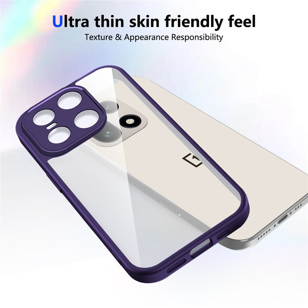 EIDERWOOD OnePlus 15 Flexible Plastic Case - Transparent/Purple