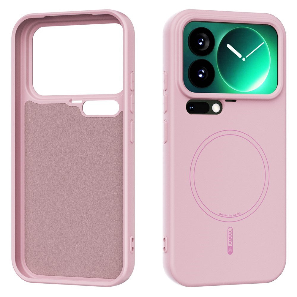 Xiaomi 17 Pro Silicone Case - MagSafe Compatible - Pink