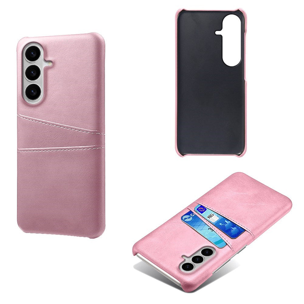 Samsung Galaxy S26 / S26 Pro EIDERWOOD Faux Leather Case with Card Holder - Pink