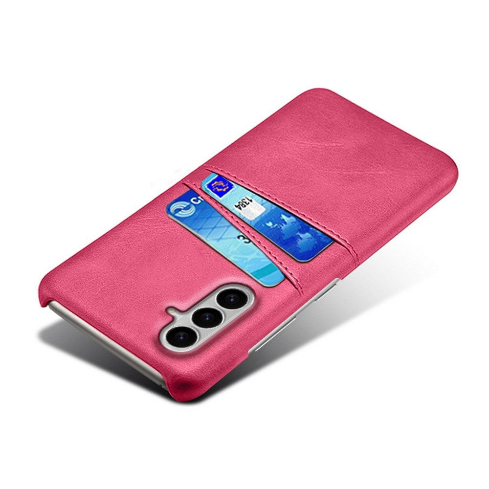 Samsung Galaxy S26 / S26 Pro EIDERWOOD Faux Leather Case with Card Holder - Pink