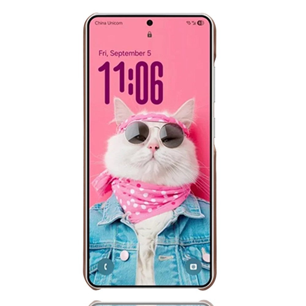 Samsung Galaxy S26 / S26 Pro EIDERWOOD Faux Leather Case with Card Holder - Brown