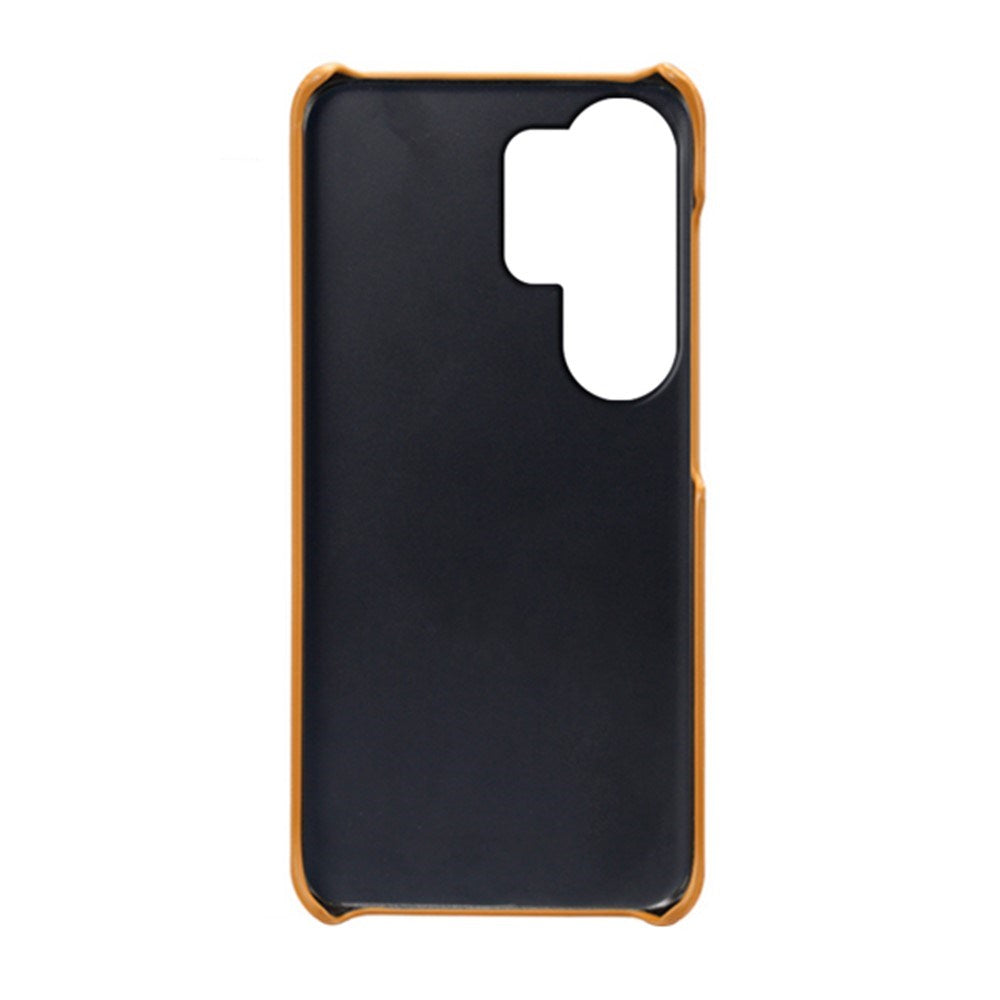 Samsung Galaxy S26 Ultra EIDERWOOD Faux Leather Case with Card Holder - Orange