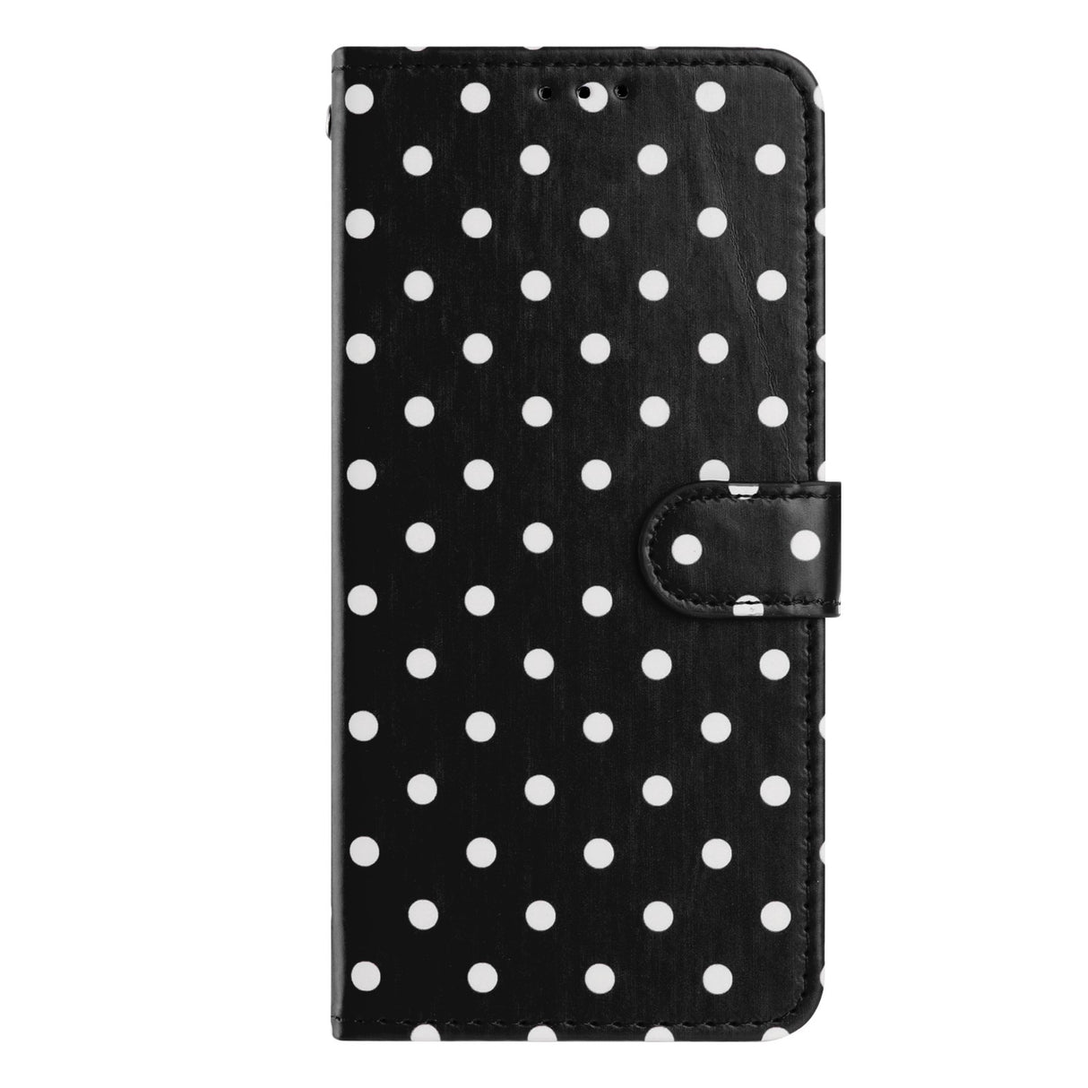 EIDERWOOD Xiaomi 17 Pro Max Faux Leather Flip Case w. Polka Design - Black
