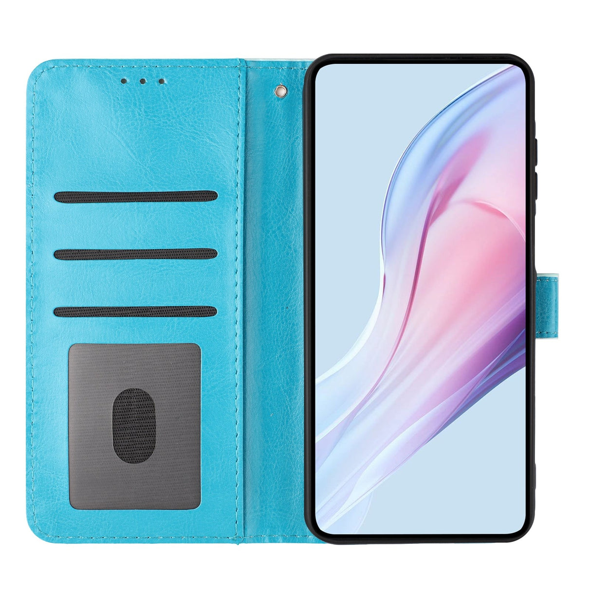 EIDERWOOD Xiaomi 17 Pro Max Faux Leather Flip Case w. Polka Design - Blue