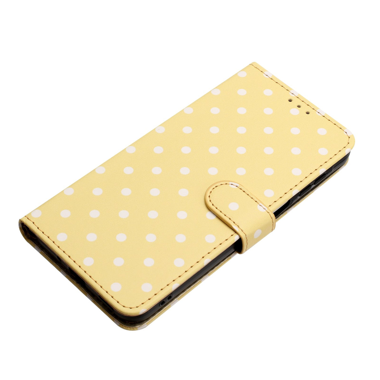 EIDERWOOD Xiaomi 17 Pro Faux Leather Flip Case w. Polka Design - Yellow