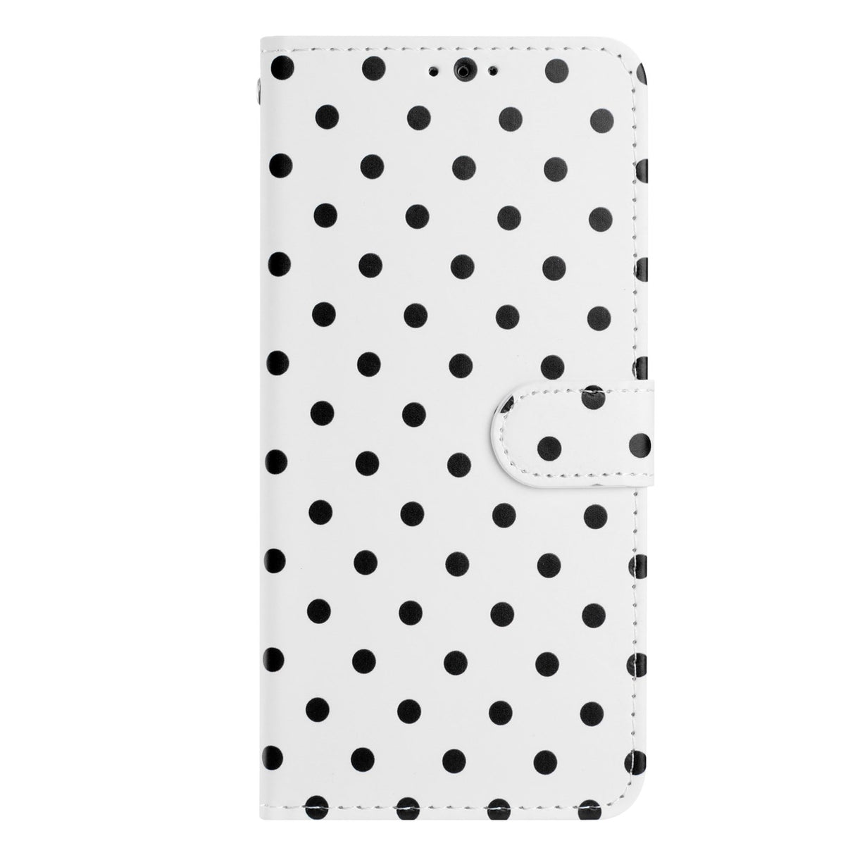 EIDERWOOD Xiaomi 17 Pro Faux Leather Flip Case w. Polka Design - White