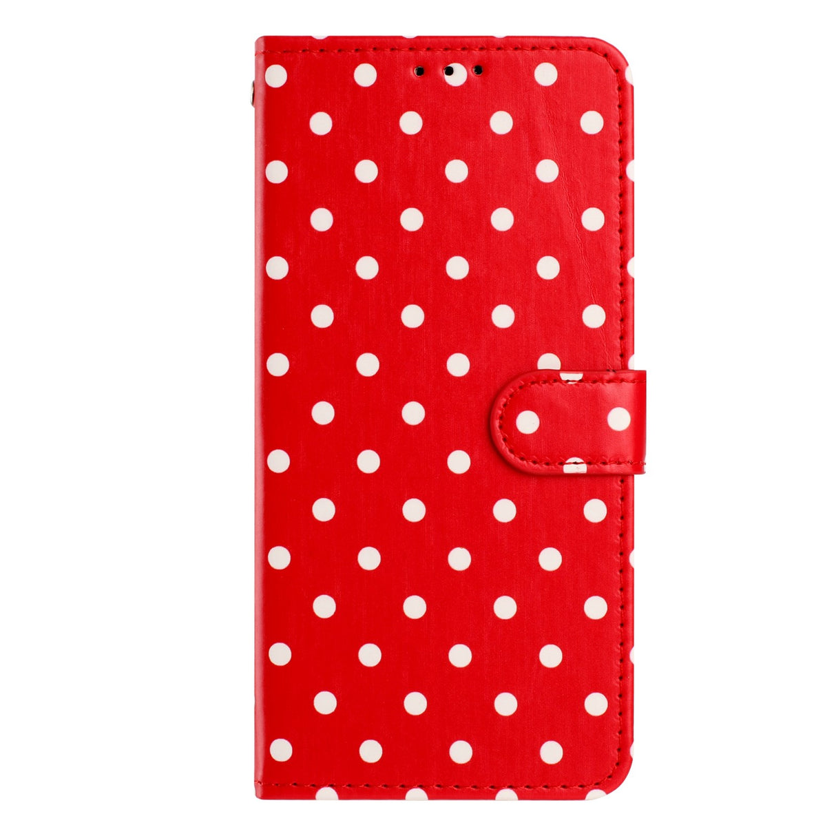 EIDERWOOD Xiaomi 17 Pro Faux Leather Flip Case w. Polka Design - Red