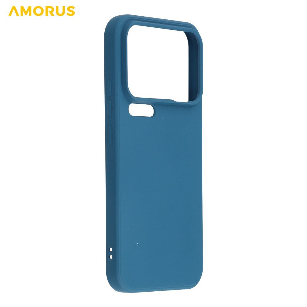 Xiaomi 17 Pro Amorus Flexible Plastic Case - Dark Blue