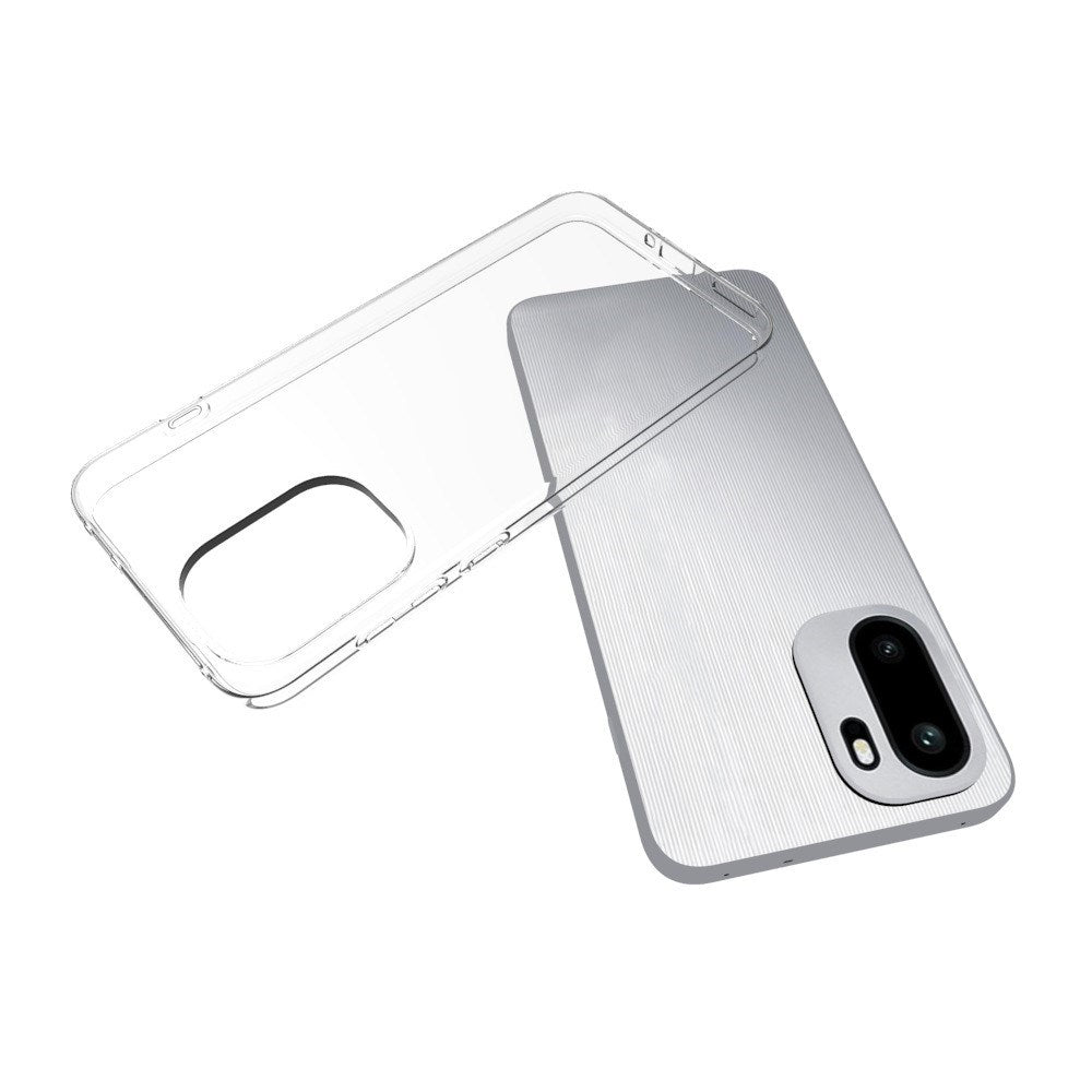 OnePlus 15R EIDERWOOD Flexible Plastic Back Case - Transparent