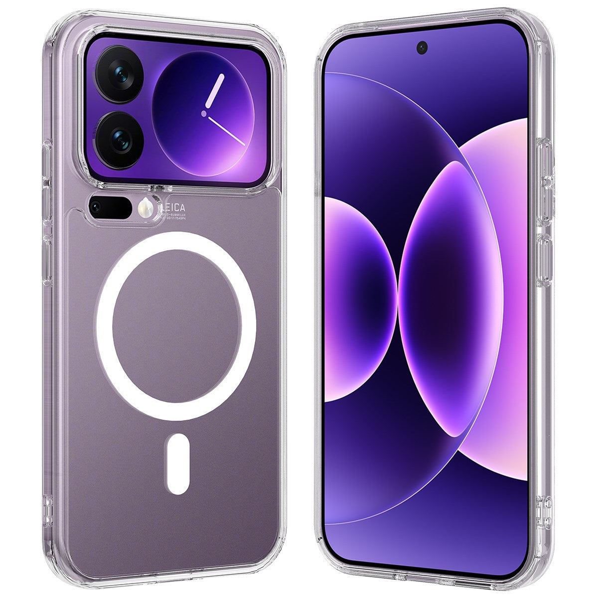 Xiaomi 17 Pro EIDERWOOD Hybrid Plastic Case - MagSafe Compatible - Transparent