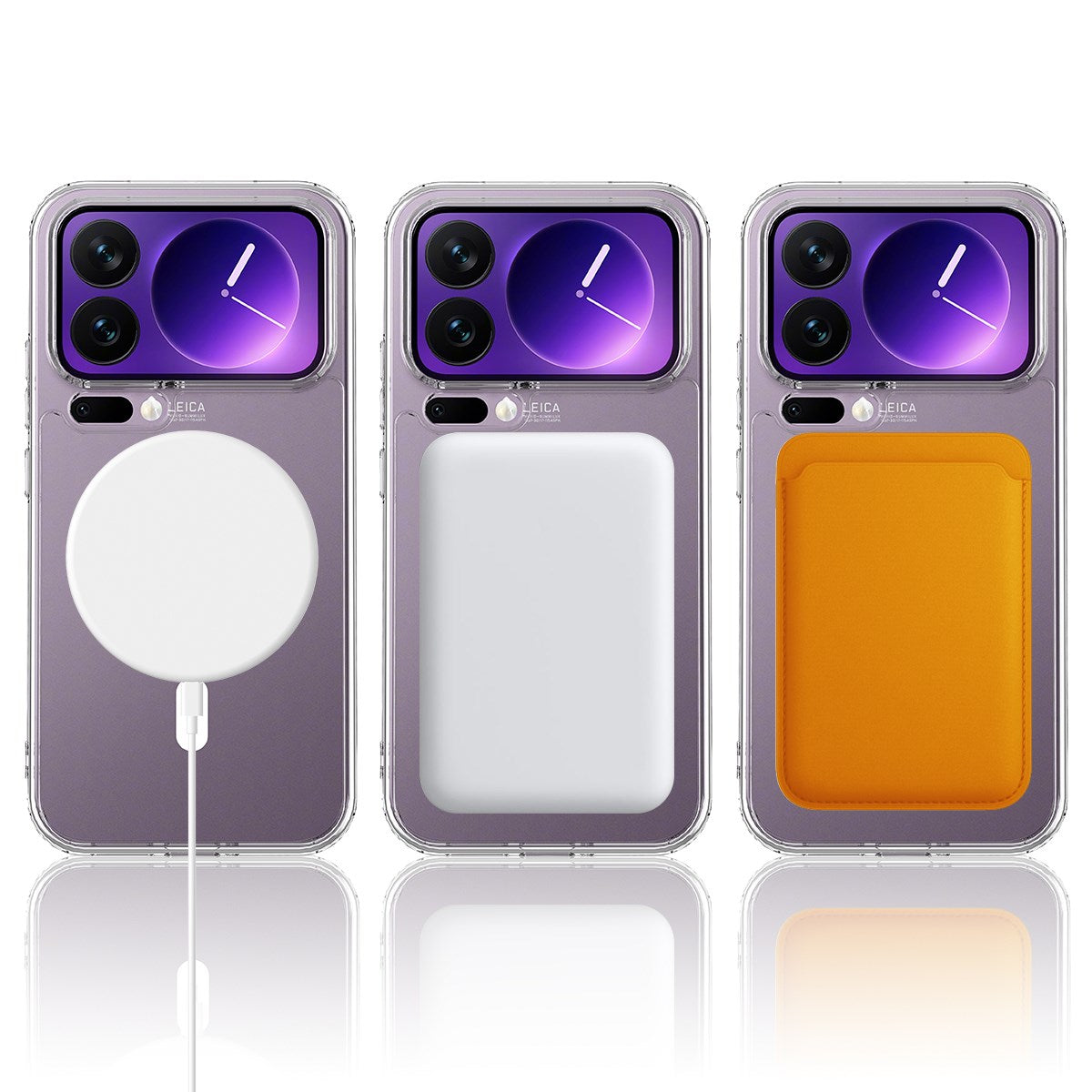 Xiaomi 17 Pro Max EIDERWOOD Hybrid Plastic Case - MagSafe Compatible - Transparent