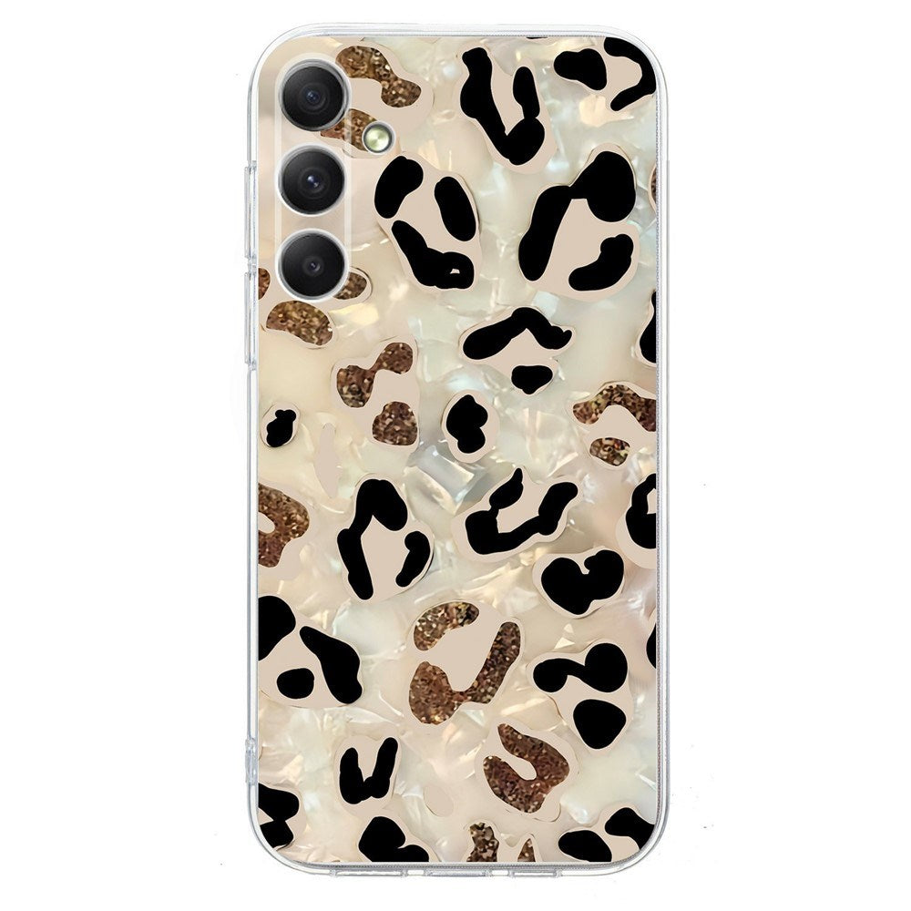 Samsung Galaxy A57 EIDERWOOD Flexible Plastic Case with Pattern - Leopard