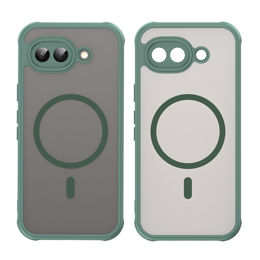 Google Pixel 10a EIDERWOOD Matte Hybrid Plastic Case - MagSafe Compatible - Green