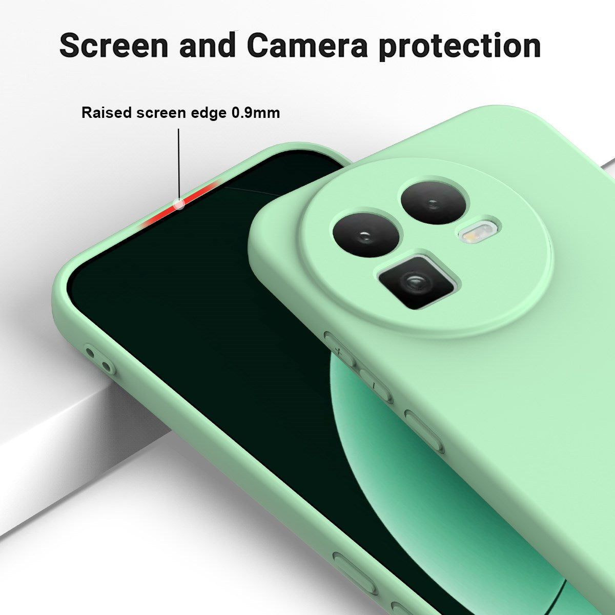 Realme GT 8 EIDERWOOD Silicone Case with Strap - Green