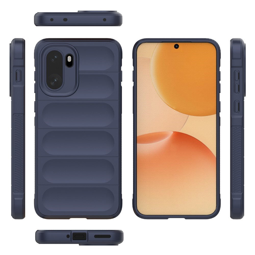 EIDERWOOD OnePlus 15R Flexible Plastic Case - Dark Blue