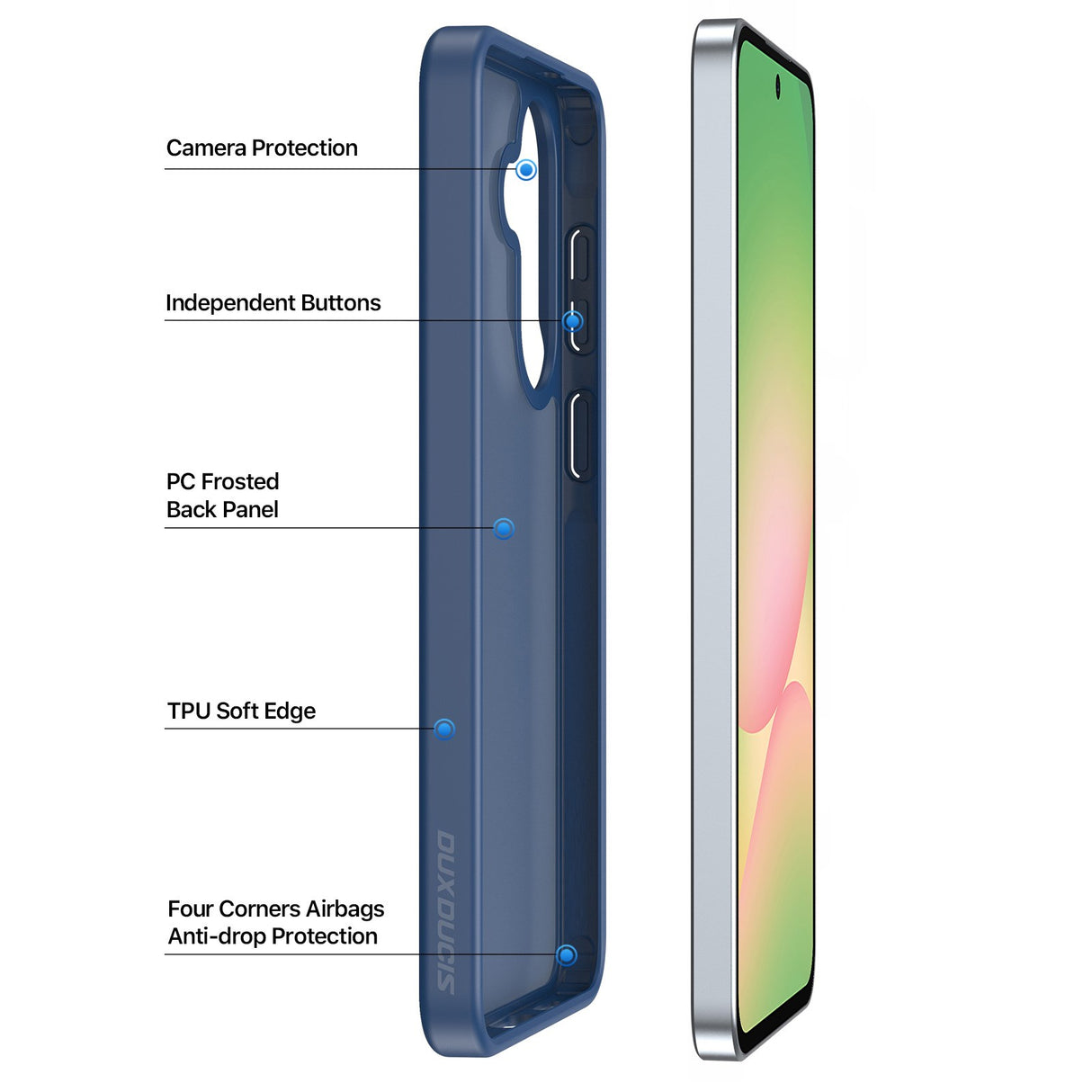 Samsung Galaxy A57 DUX DUCIS Hybrid Case - Blue