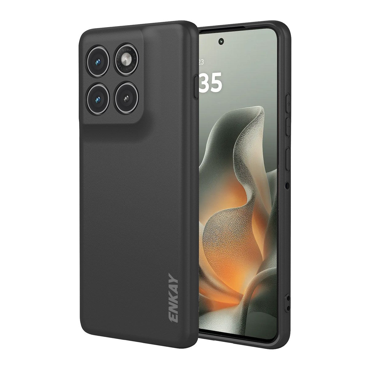 Motorola Edge 70 ENKAY Silicone Case - Black