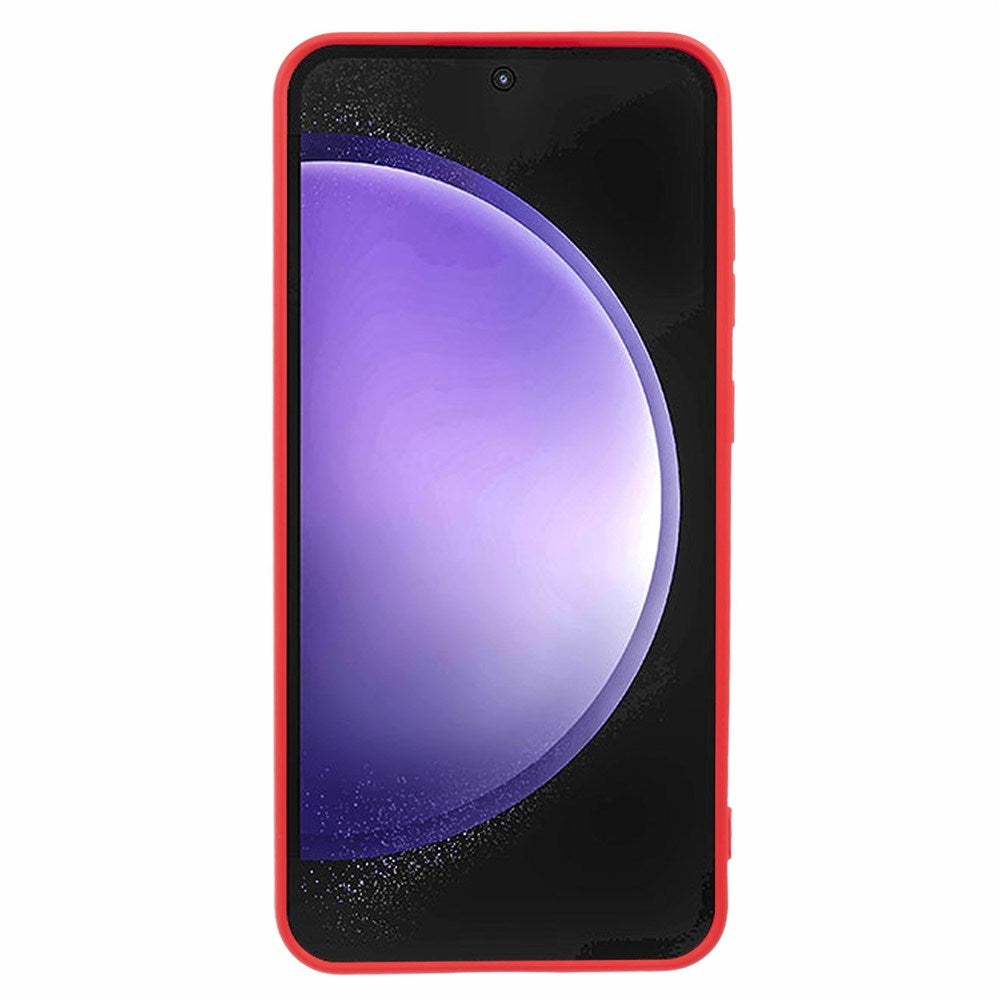 Samsung Galaxy A37 EIDERWOOD Lined Flexible Plastic Case - Red