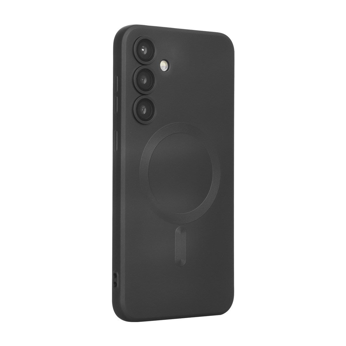 Samsung Galaxy A37 ENKAY Flexible Plastic Case - MagSafe Compatible - Black