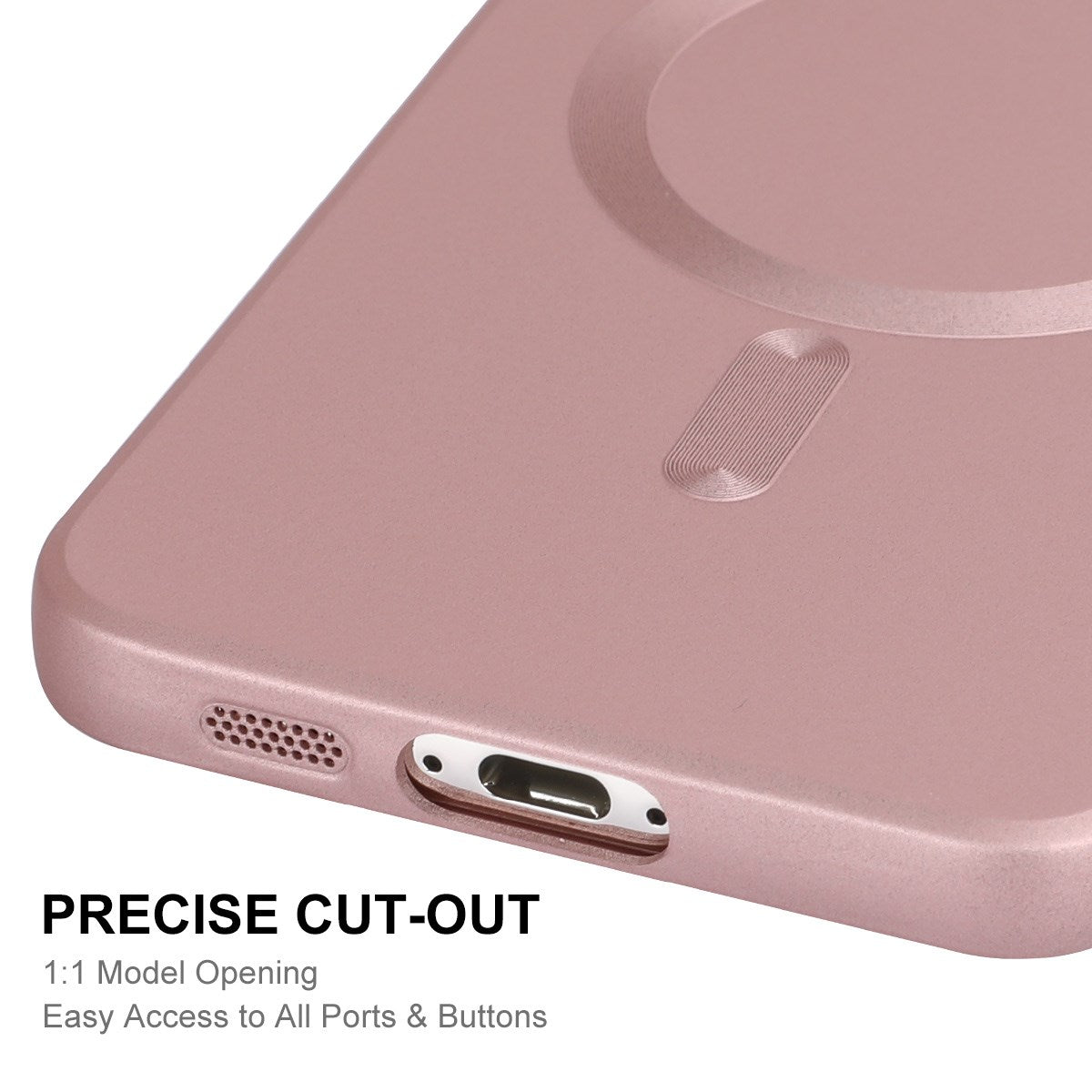 Samsung Galaxy A57 ENKAY Flexible Plastic Case - MagSafe Compatible - Pink
