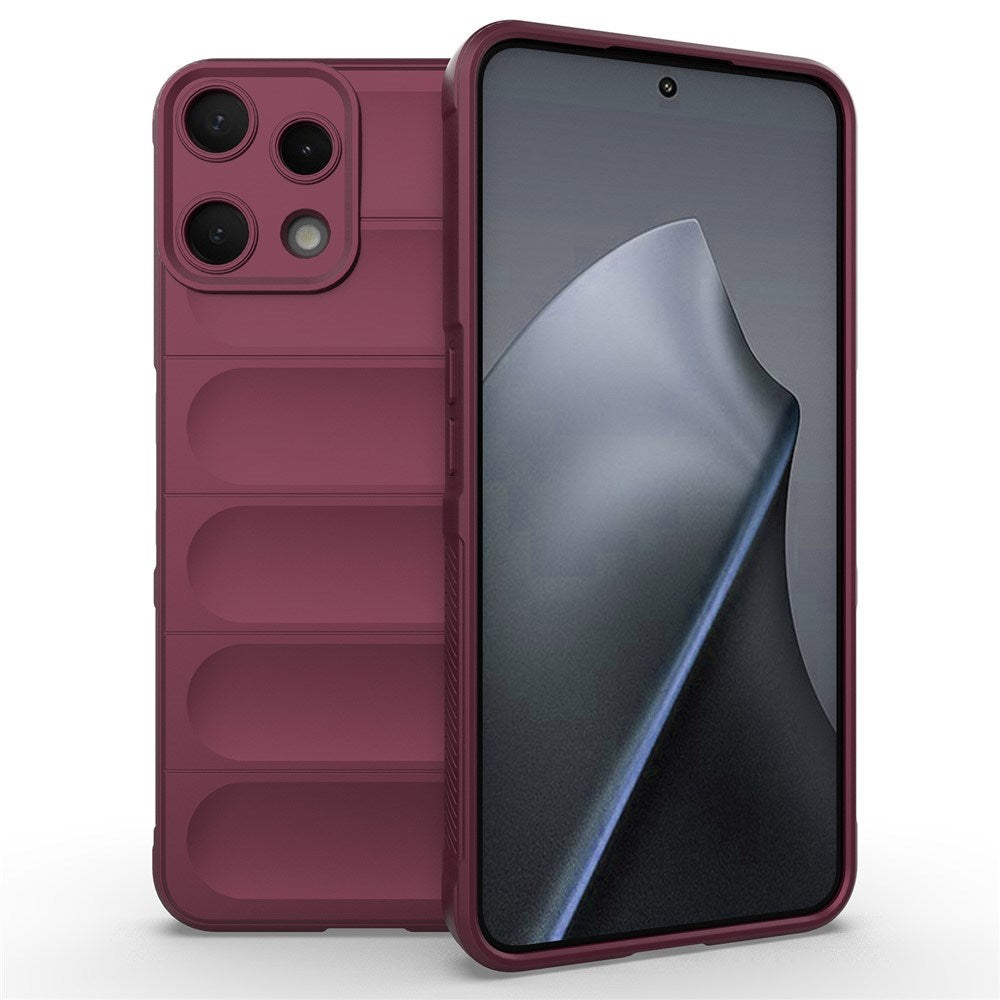 Nothing Phone (3a) Lite AMORUS Flexible Plastic Case - Dark Red
