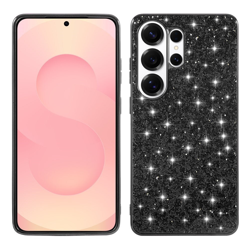 Samsung Galaxy S26 Ultra EIDERWOOD Hybrid Glitter Case - Black