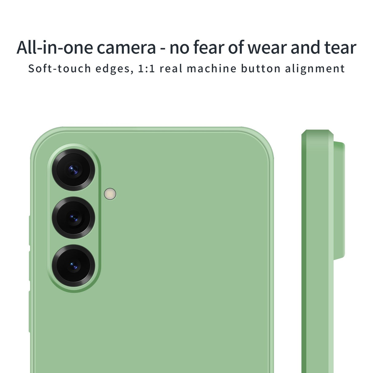 Samsung Galaxy S26 MOFI Flexible Plastic Case - Dark Green