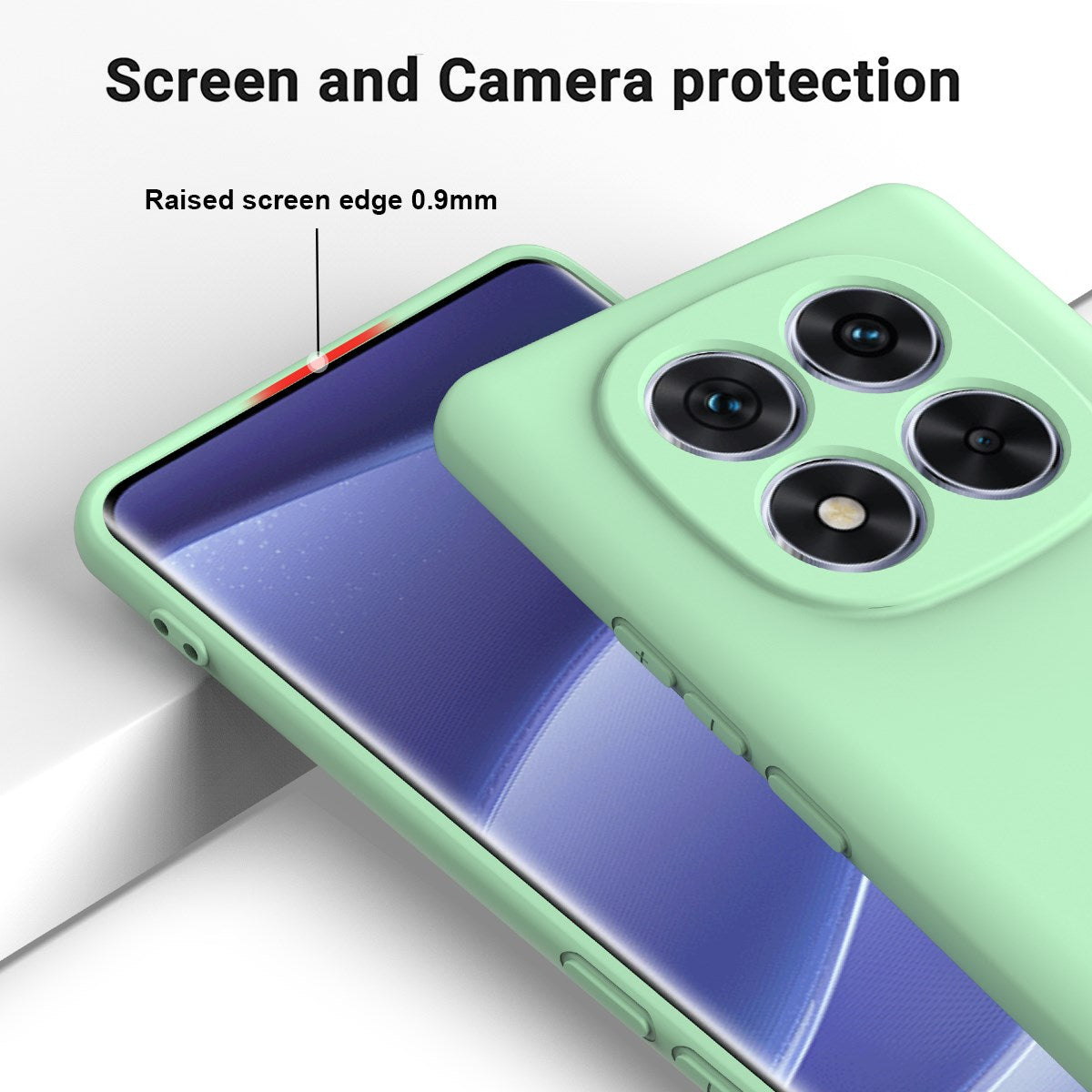 Xiaomi Redmi Note 15 Pro (5G) EIDERWOOD Silicone Case with Strap - Green